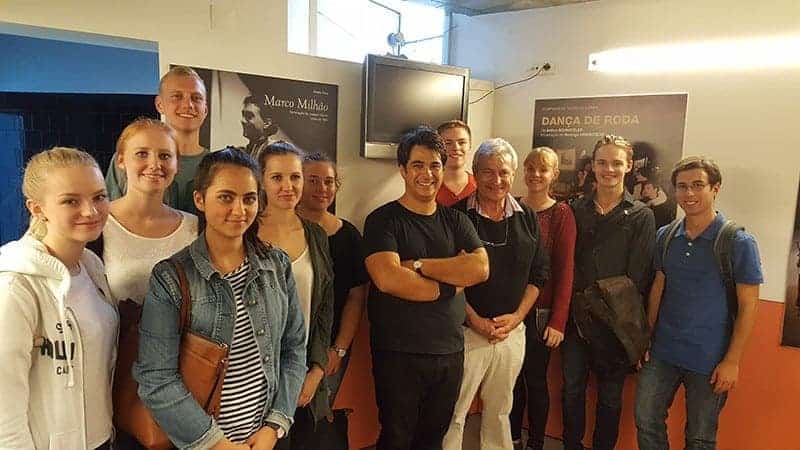 Finalistas alemães assistem a Beethoven
