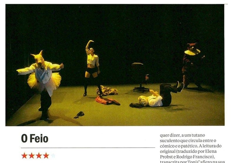 'Time Out' dá quatro estrelas a 'O feio'