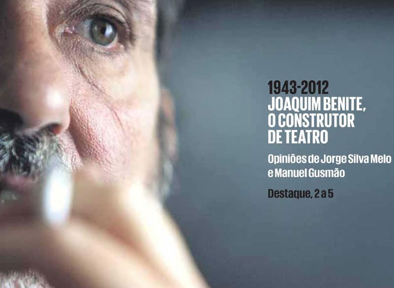 JOAQUIM BENITE O CONSTRUTOR DE TEATRO